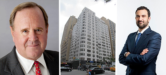 From left: Rockpoint co-founder Bill Walton, 300 East 46th Street and Hodges Ward Elliott's Will Silverman