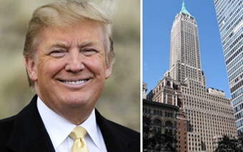 Donald Trump and 40 Wall Street