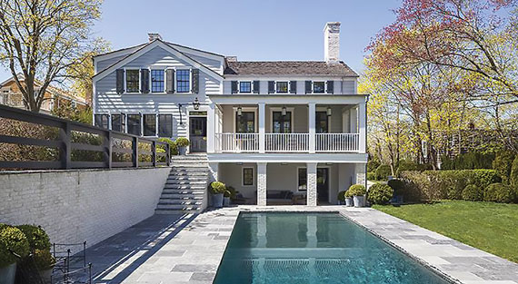 A $10.5 million listing at 42 Howard Street in Sag Harbor being marketed by Saunders & Associates