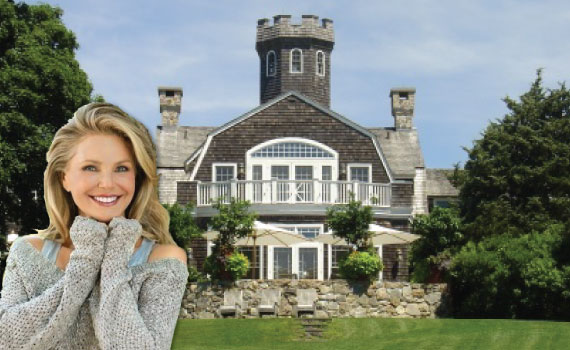 Christie Brinkley and her $30 million "Tower Hill" estate in the Hamptons