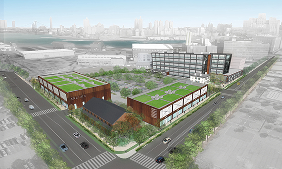<em>Rendering of the proposed development at Admiral's Row (credit: S9 Architecture)</em>