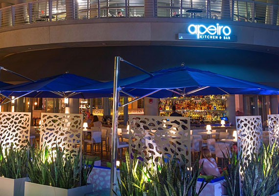 The now-closed Apeiro restaurant in Midtown Miami