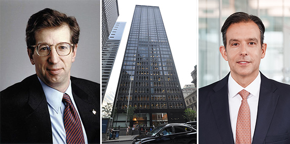 From left: Bill Rudin, One Battery Park Plaza and Allianz's Christoph Donner