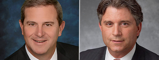 From left: Mark Lafitte and Cal Frese (credit: CBRE)