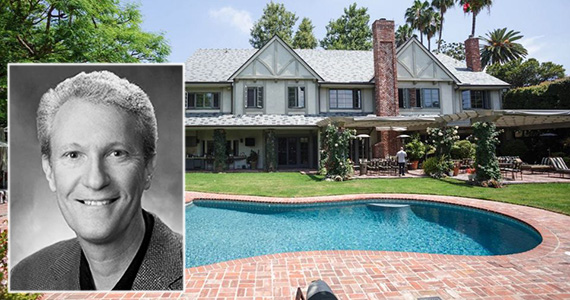 Chris McGurk and his Beverly Hills mansion at 807 North Crescent Drive