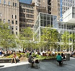 Pandora Jewelry takes space in glass cube at 3 Bryant Park