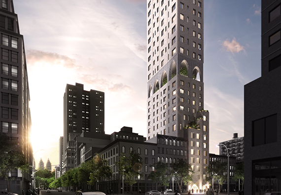 A rendering of 180 East 88th Street