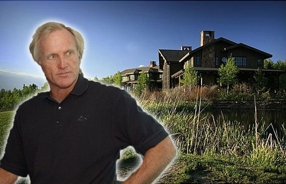 Greg Norman(photo credit: Tommy Gilligan) and his ranch