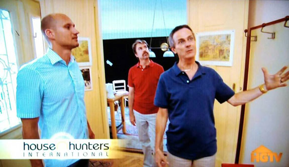 A still from the show "House Hunters"