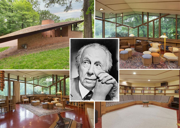 Frank Lloyd Wright and the house in