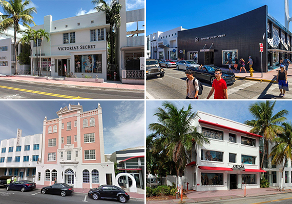 South Beach retail portfolio