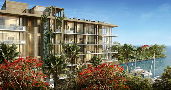 Rendering of the Fairchild Coconut Grove