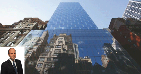 Extell’s International Gem Tower at West 47th Street (photo:OasisNYC.net) (Inset:Richard Nassimi)