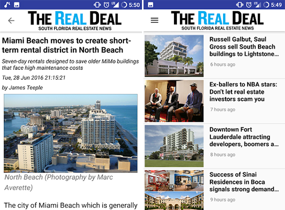 The Real Deal mobile app is now available on Android devices
