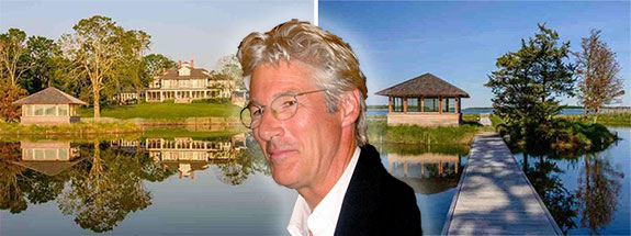 Richard Gere and his Hamptons estate (photo credit: spaceodissey via Wikipedia)
