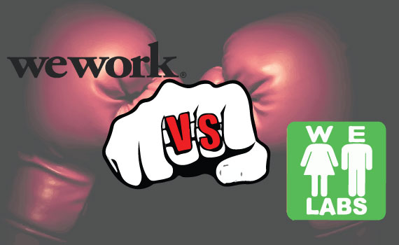 WeWork and WE Labs logos (graphic: Lexi Pilgrim)