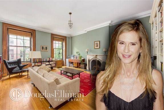 Holly Hunter and her former Greenwich Village apartment (photo credit: David Shankbone via Wikipedia)