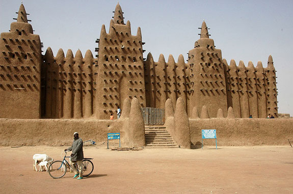 The Grand Mosque in Djenné, Mali