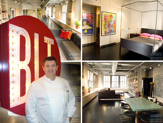 Chef Laurent Tourondel and his new loft at 50 West 29th Street