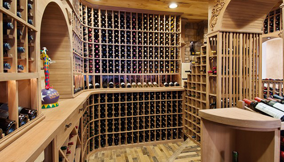 The wine cellar (credit: Movoto)