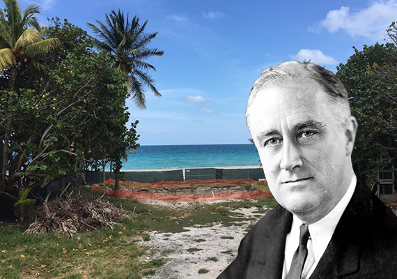 The property at 219 Ocean Boulevard and President Franklin Delano Roosevelt