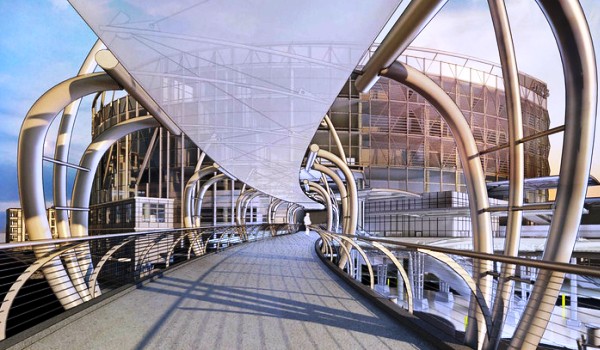 Conceptual design of intermodal transit center planned in Jacksonville