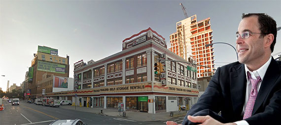 Jeff Blau and the U-Haul site on 23rd Street in West Chelsea
