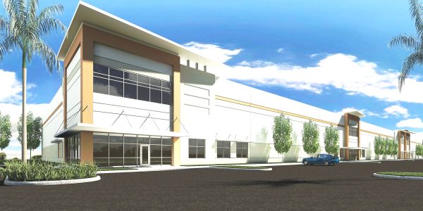 Rendering of County Line Logistics Center at Fancy Farms