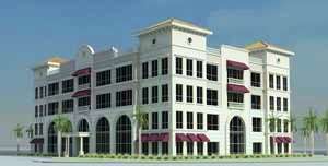 Rendering of an office building at PGA Station in Palm Beach Gardens (Source: Palm Beach Post)