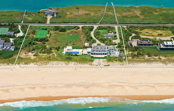 The Southampton Riklis estate has been on the summer rental market for months.