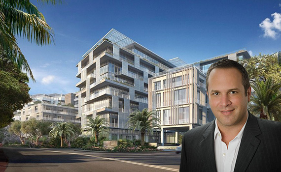 Rendering of the Ritz-Carlton Residences, Miami Beach and Douglas Elliman's Philip Gutman