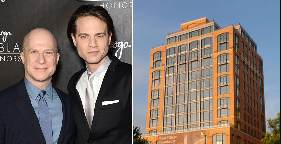 <em>From left: Richie Jackson and Jordan Roth and the Superior Ink Condominiums (credit: Getty Images)</em>