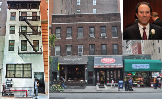 From left: 116 Seventh Avenue and 204 West 17th Street (inset: Gary Barnett)