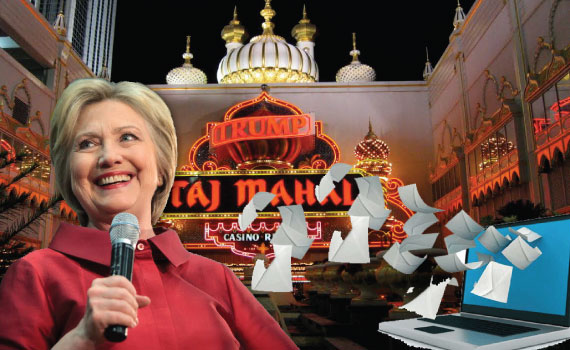 Hillary Clinton and the Taj Mahal