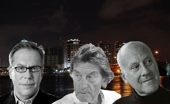 From left, Bernardo Fort-Brescia, Helmut Jahn, Norman Foster and West Palm Beach (Credit: Anydxox)