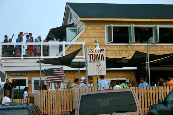 Montauk's popular bar and restaurant Sloppy Tuna