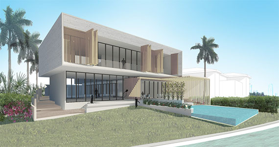 Rendering of the home at 2300 Bay Avenue