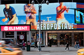 Aeropostale's store at 1515 Broadway