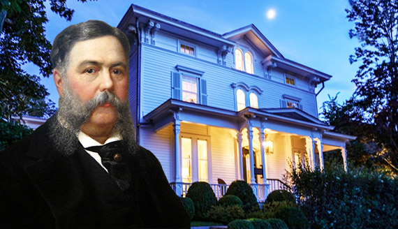 Chester A. Arthur and his old summer house at 20 Union Street