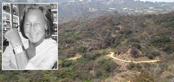 Mohamed Hadid and the Hastain Trail at Franklin Canyon
