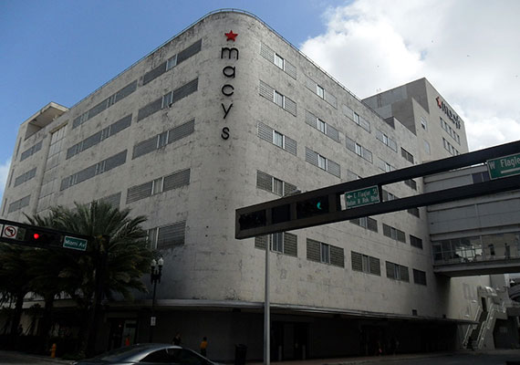 The Macy's building in downtown Miami (Credit: Daniel Christensen)