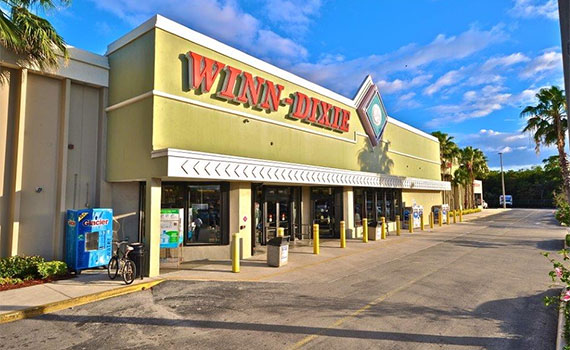 Winn-Dixie's former location at the soon-to-be redeveloped Riverwalk Plaza