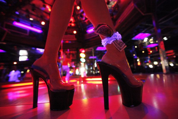 The Mons Venus strip club in Tampa. (Credit: AP Photo/Charlie Riedel)