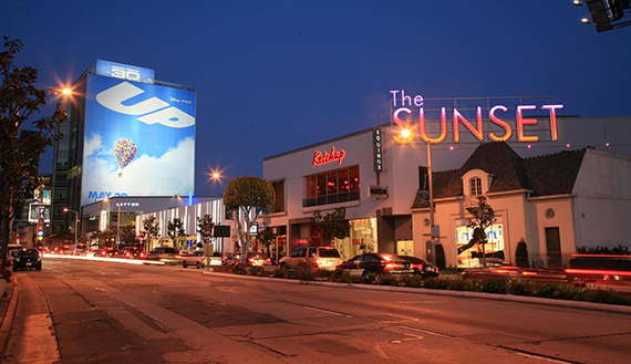 The Sunset at 8560-8590 Sunset Boulevard (Credit: LoopNet)