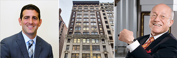 From left: Abraham Hidary, 53-57 West 36th Street and Effy Hematian