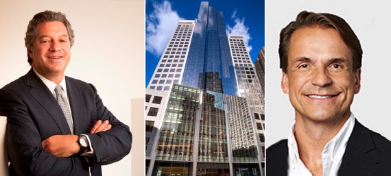 SL Green's Marc Holliday, 1745 Broadway in Midtown and Random House's Markus Dohle