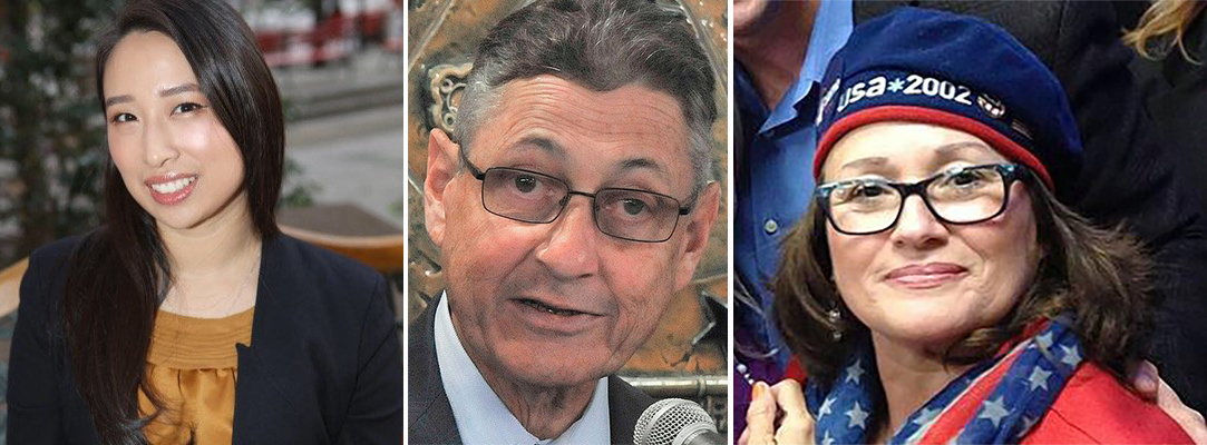 From left: Yuh-Line Niou, Sheldon Silver and Alice Cancel