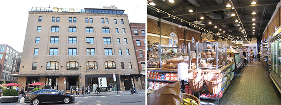 29 Ninth Avenue and the interior of Dean &amp; DeLuca