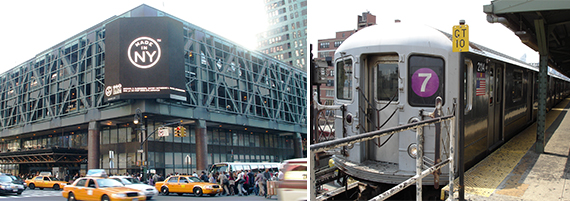 Port Authority Bus Terminal and the 7 Train