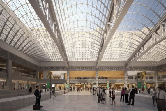 Rendering of Moynihan Station